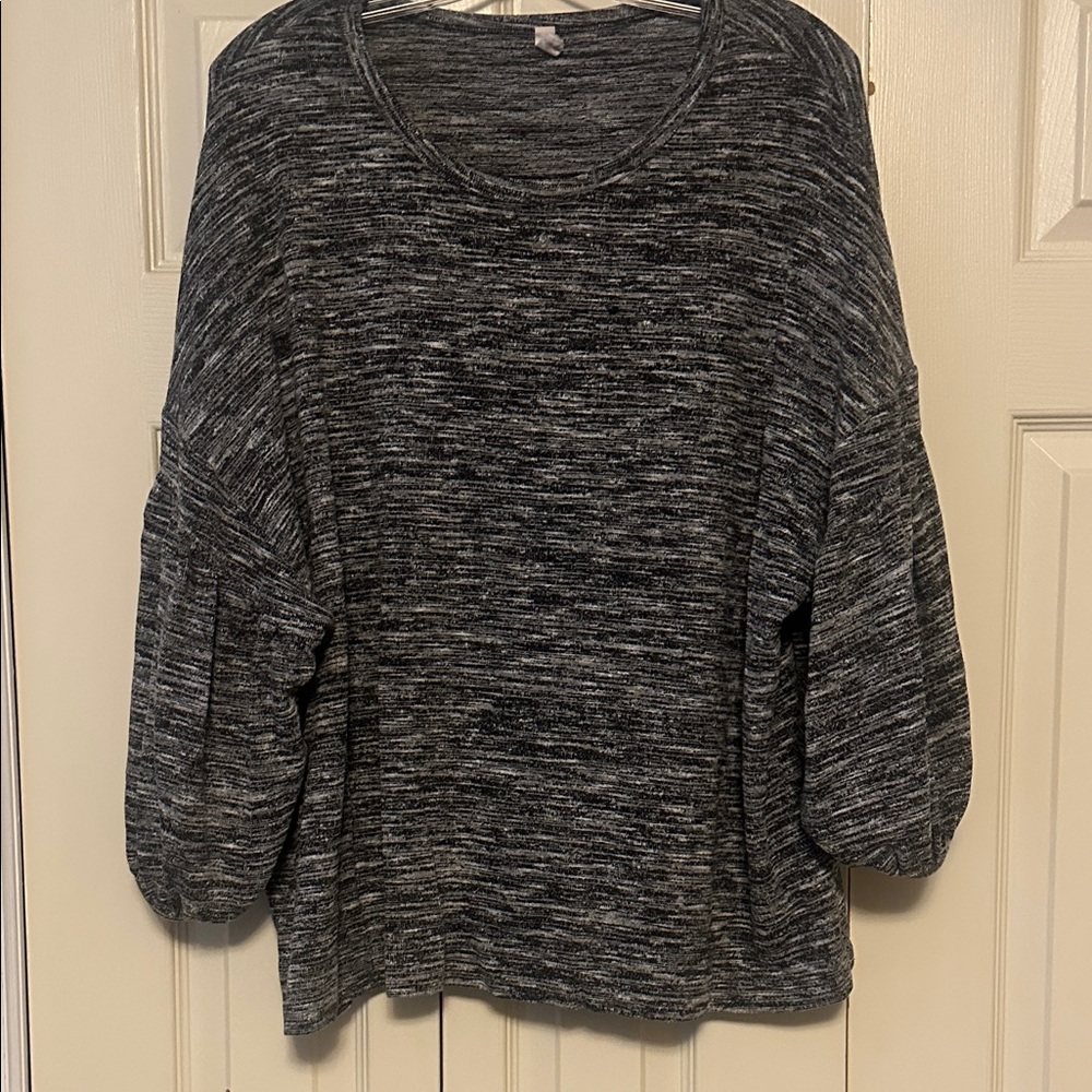 Gray Knit Sweater